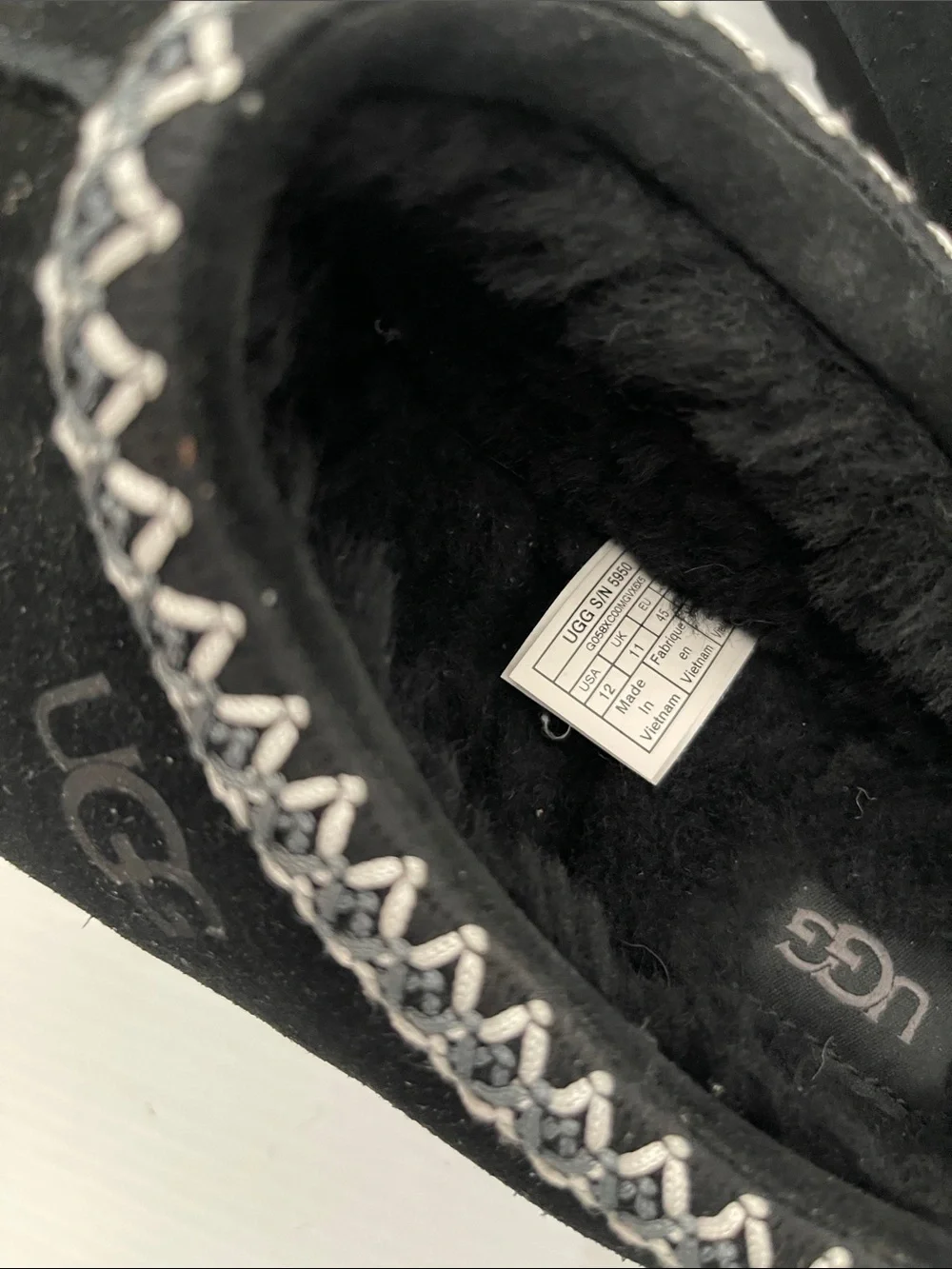 UGG WINTER TASMAN II SLIPPERS MENS SIZE 12